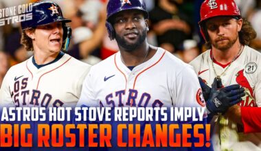 How Astros hot stove reports imply BIG roster changes!