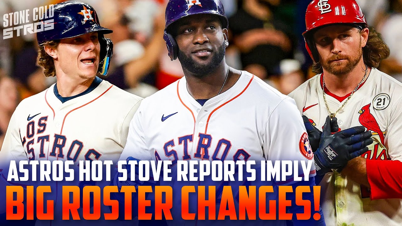 How Astros hot stove reports imply BIG roster changes!
