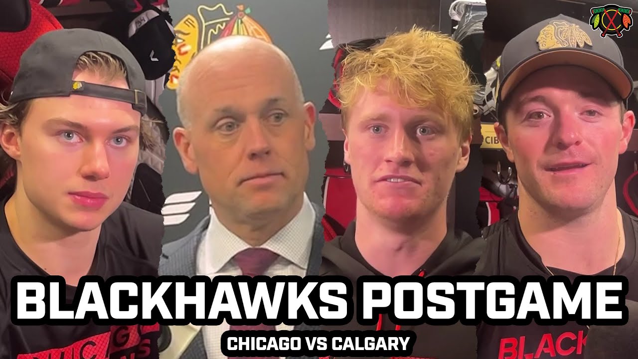 PRESS CONFERENCES: Connor Bedard, Jeff Blashill, Oliver Moore, Ryan Donato HAT TRICK NIGHT!