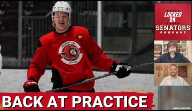 Brady Tkachuk Returns to Ottawa Senators Practice, Stephen Halliday NHL Debut? + WisconSens Update