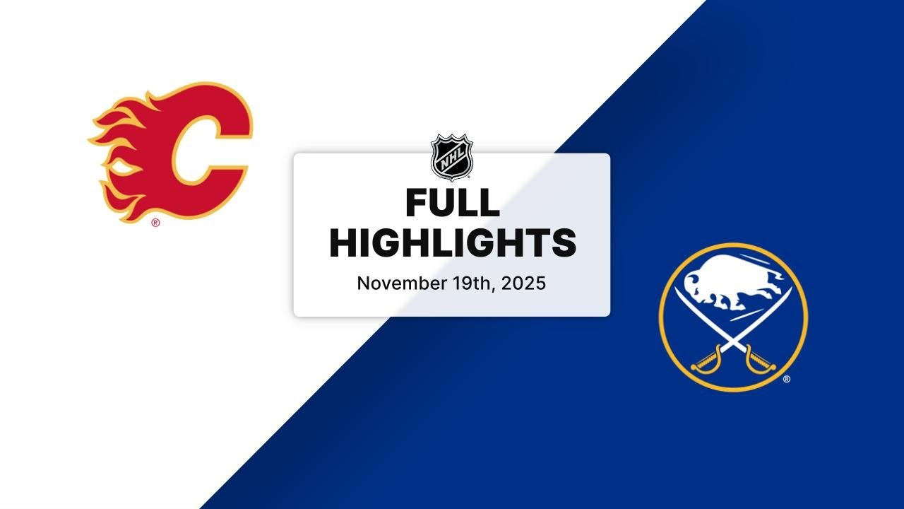 NHL Highlights | Flames vs. Sabres | November 19, 2025