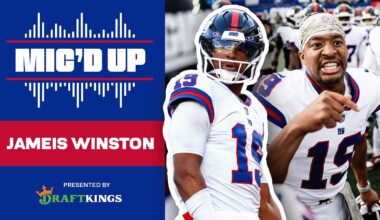🎙️ Jameis Winston Mic'd Up: "The time is now!" | New York Giants