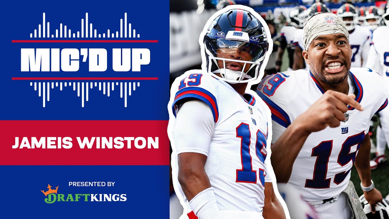 🎙️ Jameis Winston Mic'd Up: "The time is now!" | New York Giants