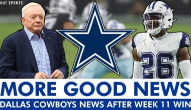 GOOD News Keeps Coming In For The Dallas Cowboys…