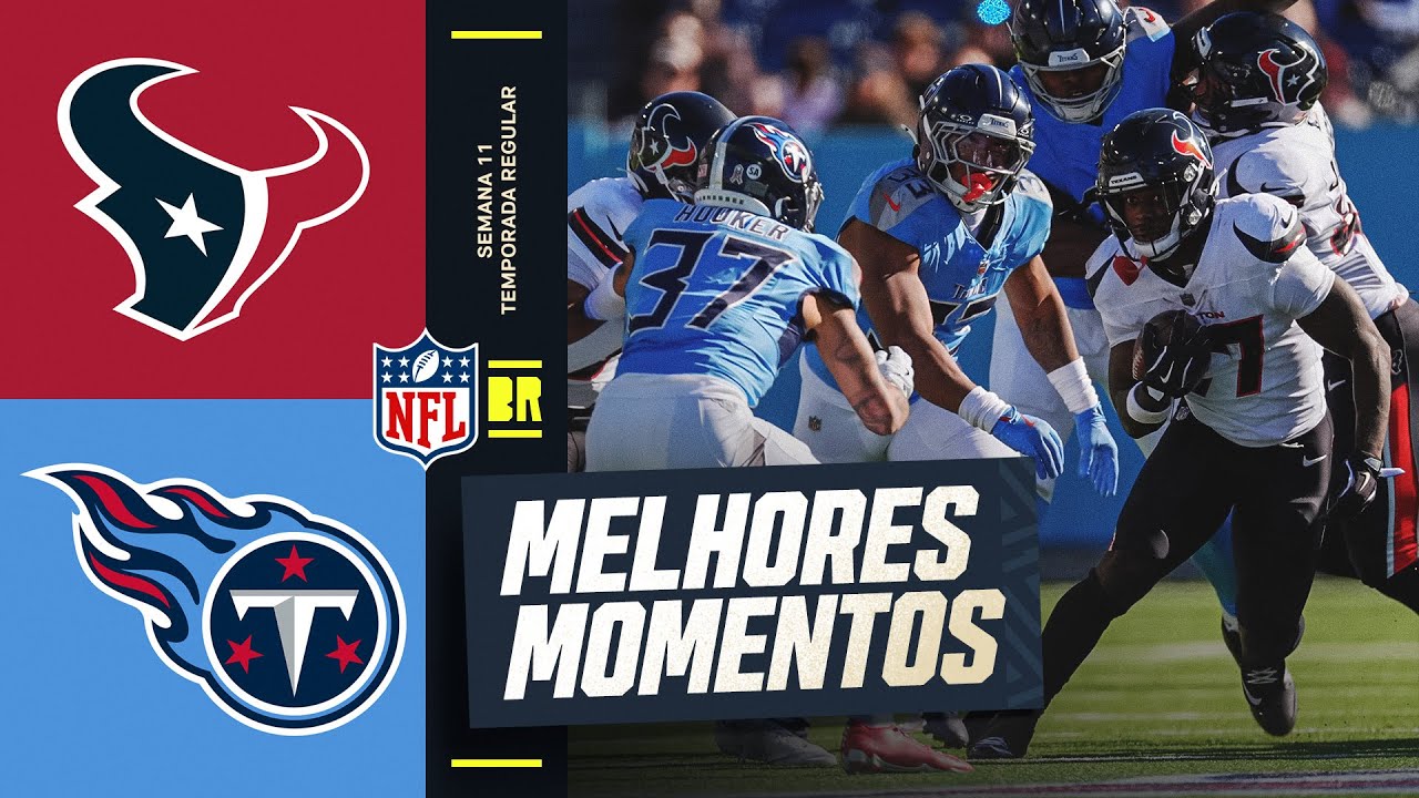 SEMANA 11 | Houston Texans vs Tennessee Titans | Melhores Momentos | NFL 2025