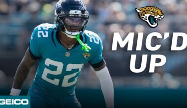 Jarrian Jones MIC'D up in Week 11 vs. Chargers | Jacksonville Jaguars