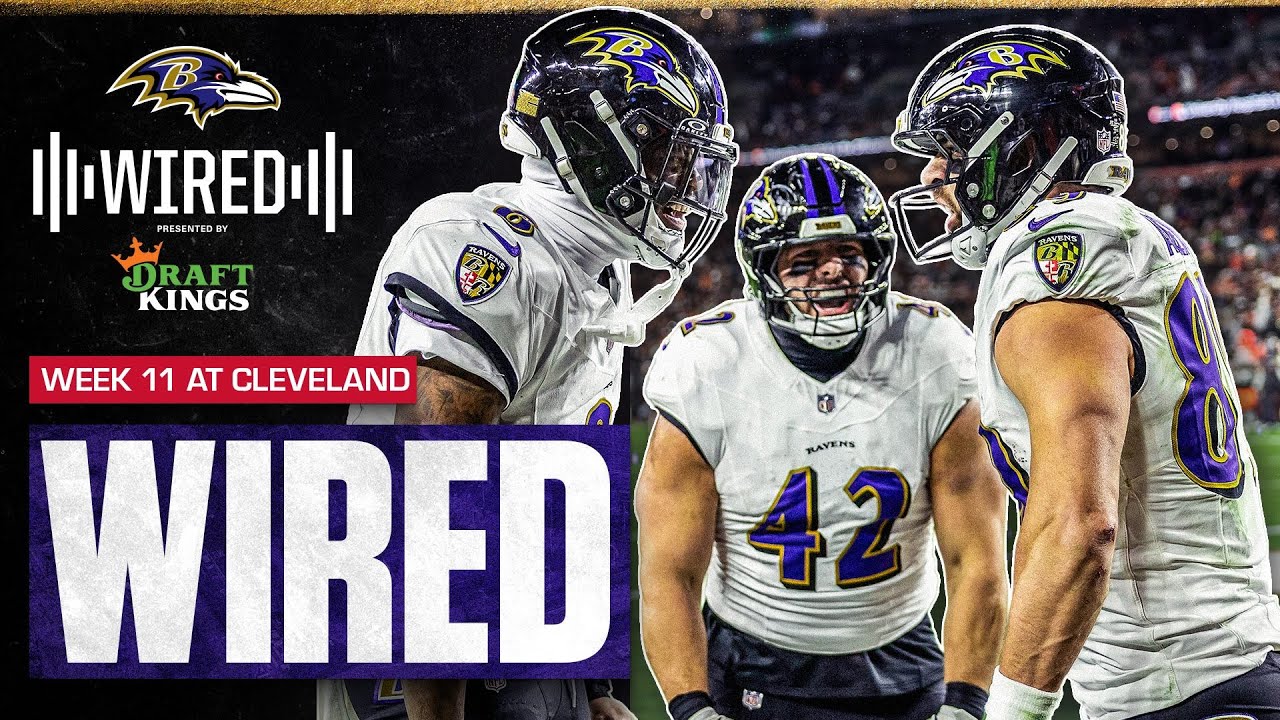 Mark Andrews Sets Record, Pat Ricard Mic'd Up in Cleveland | Baltimore Ravens Wired