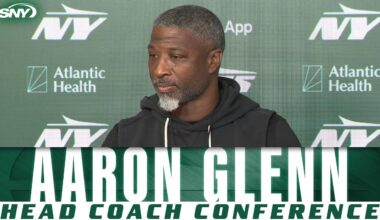 Aaron Glenn on decision to have Tyrod Taylor start in Jets-Ravens matchup