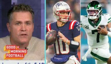 GMFB | "Drake Maye will put an end to Justin Fields' career" - Kyle Brandt on Patriots vs Jets