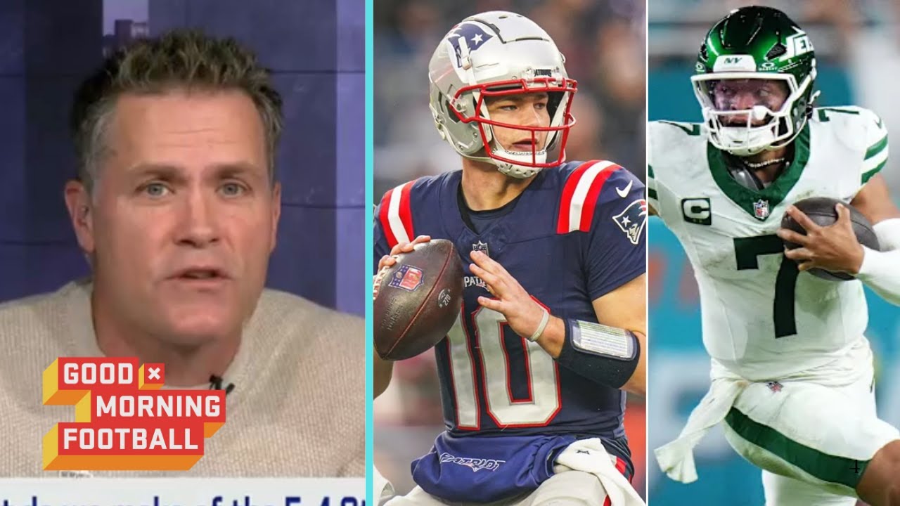 GMFB | "Drake Maye will put an end to Justin Fields' career" - Kyle Brandt on Patriots vs Jets