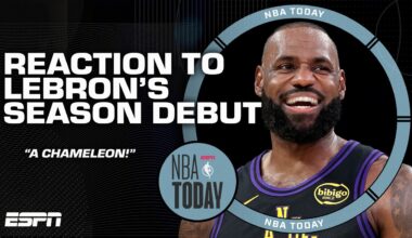 REACTION to LeBron James' season debut 👀 Gives the Lakers 'WHATEVER' they need - Green | NBA Today