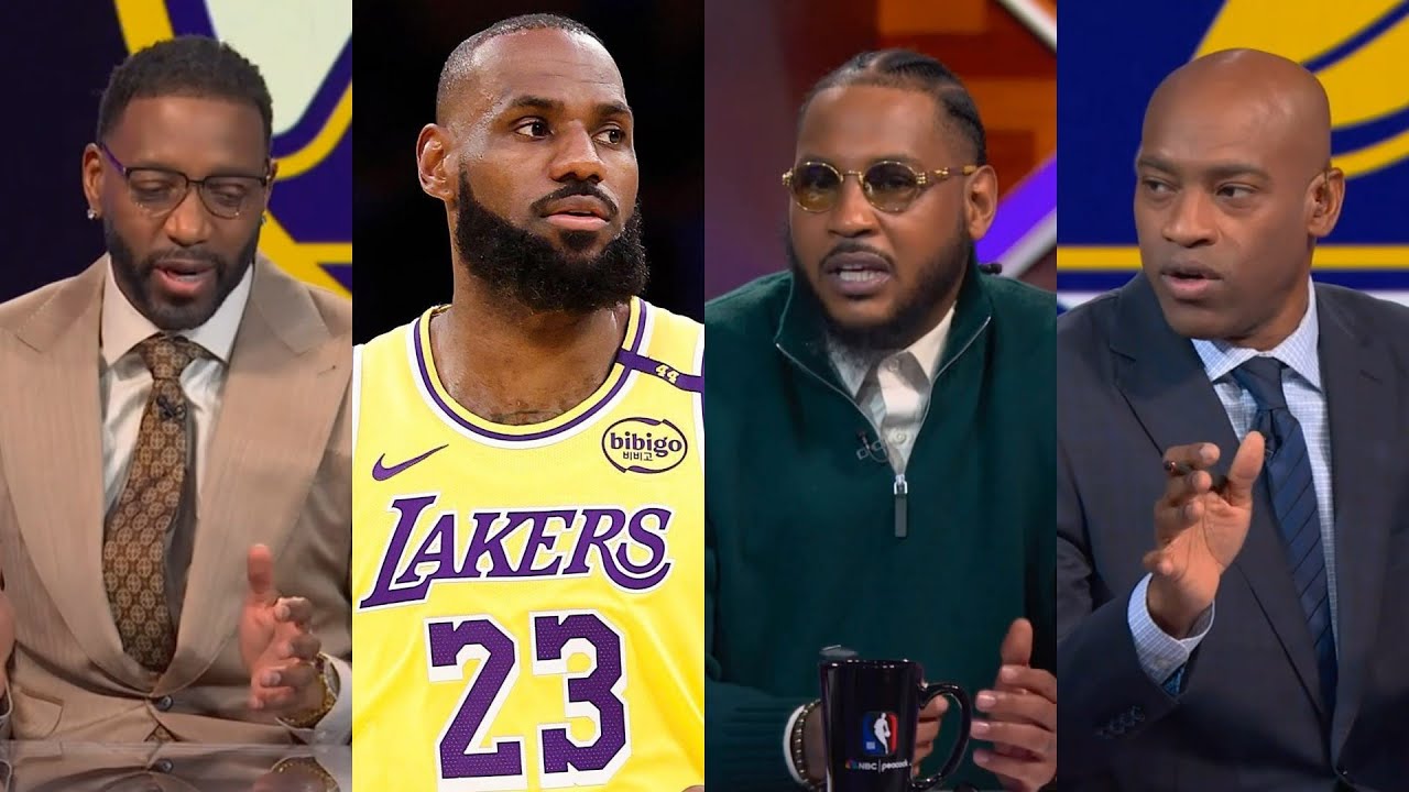 Carmelo, Vince and T-Mac talk LeBron's return and what it means for Lakers
