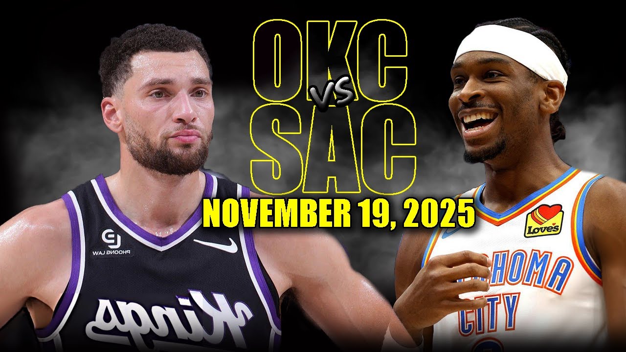 Oklahoma City Thunder vs Sacramento Kings Full Game Highlights - November 19, 2025 | NBA Season