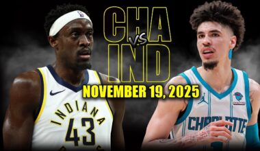 Indiana Pacers vs Charlotte Hornets Full Game Highlights - November 19, 2025 | NBA Season