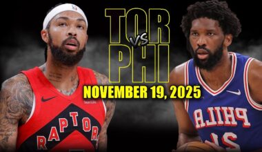 Philadelphia 76ers vs Toronto Raptors Full Game Highlights - November 19, 2025 | NBA Season