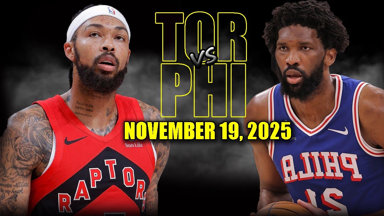Philadelphia 76ers vs Toronto Raptors Full Game Highlights - November 19, 2025 | NBA Season