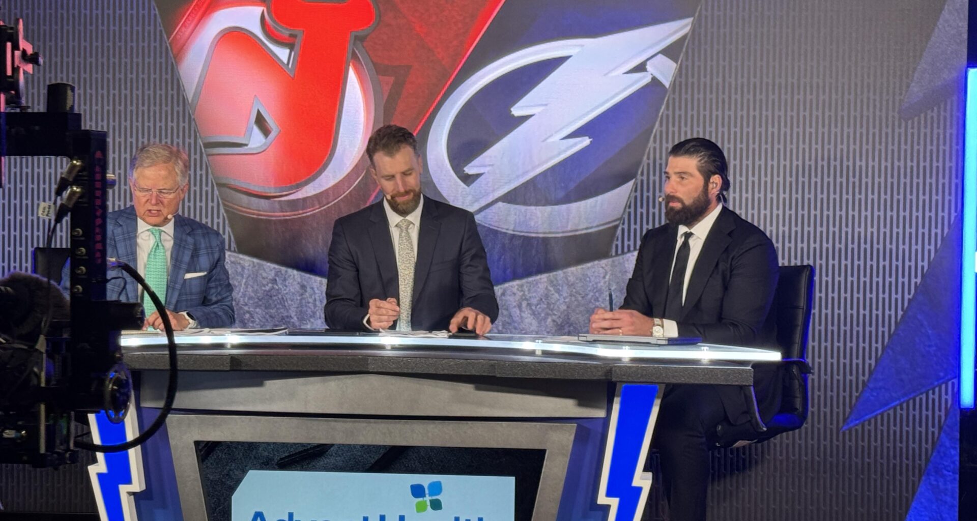 Just watching Patrick Maroon’s hair grow.