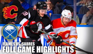 Calgary Flames vs. Buffalo Sabres | Full Game Highlights | ESPN NHL