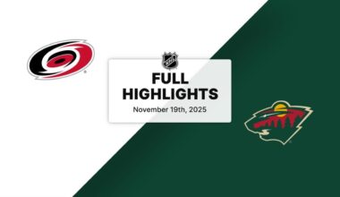 NHL Highlights | Hurricanes vs. Wild | November 19, 2025