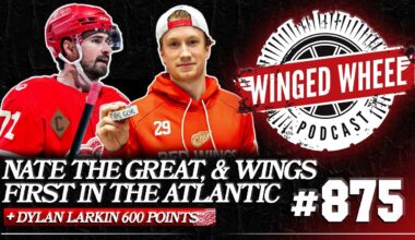 NATE THE GREAT - RED WINGS LEAD THE ATLANTIC! - Winged Wheel Podcast - Nov. 19th, 2025