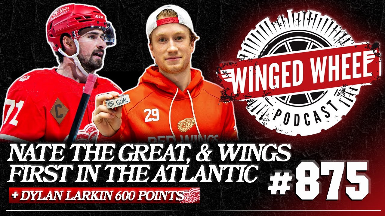 NATE THE GREAT - RED WINGS LEAD THE ATLANTIC! - Winged Wheel Podcast - Nov. 19th, 2025