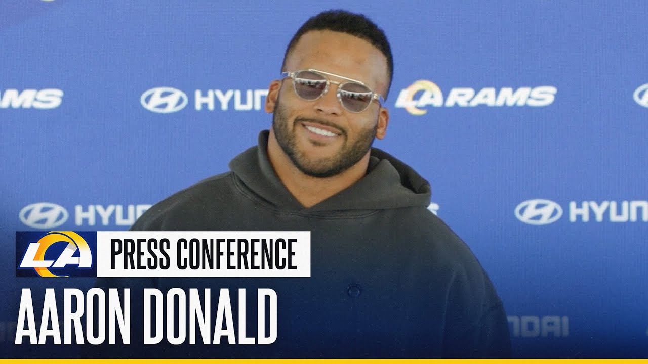 Aaron Donald On Life After Football, Staying In Touch With Players & Impressions Of Rams Defense
