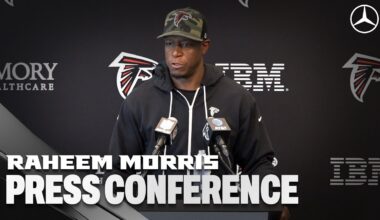 Head Coach Raheem Morris Week 12 Media Availability | Wednesday, November 19th | Press Conference