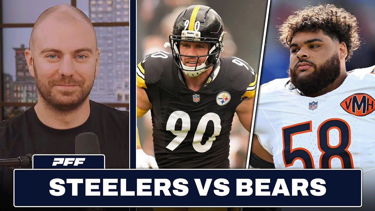 Pittsburgh Steelers vs. Chicago Bears Preview & Prediction | PFF