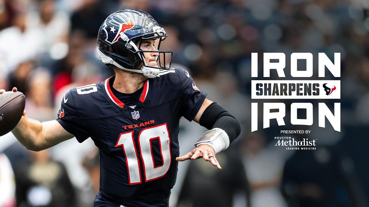 Iron Sharpens Iron Episode 8: Texans’ Grit Tested — Rookies Rise, Azeez Trains, Houston Rallies