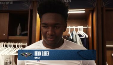 Derik Queen on career high 30 points | Pelicans-Nuggets Postgame 11/19/2025
