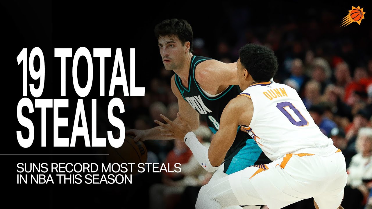 Phoenix Suns record 19 STEALS vs Portland Trail Blazers | Most in the NBA this season | 11-18-25
