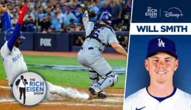 Dodgers C Will Smith Doesn’t Fault Blue Jays’ IKF for That Short 3rd Base Lead | The Rich Eisen Show
