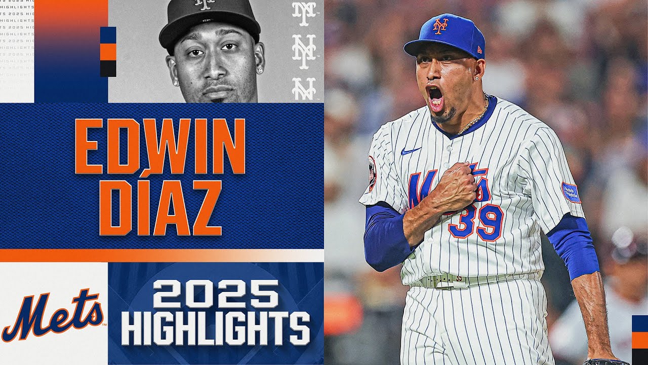 Edwin Díaz was named 2025 Trevor Hoffman NL Reliever of the Year! (Full 2025 season highlights 🎺)