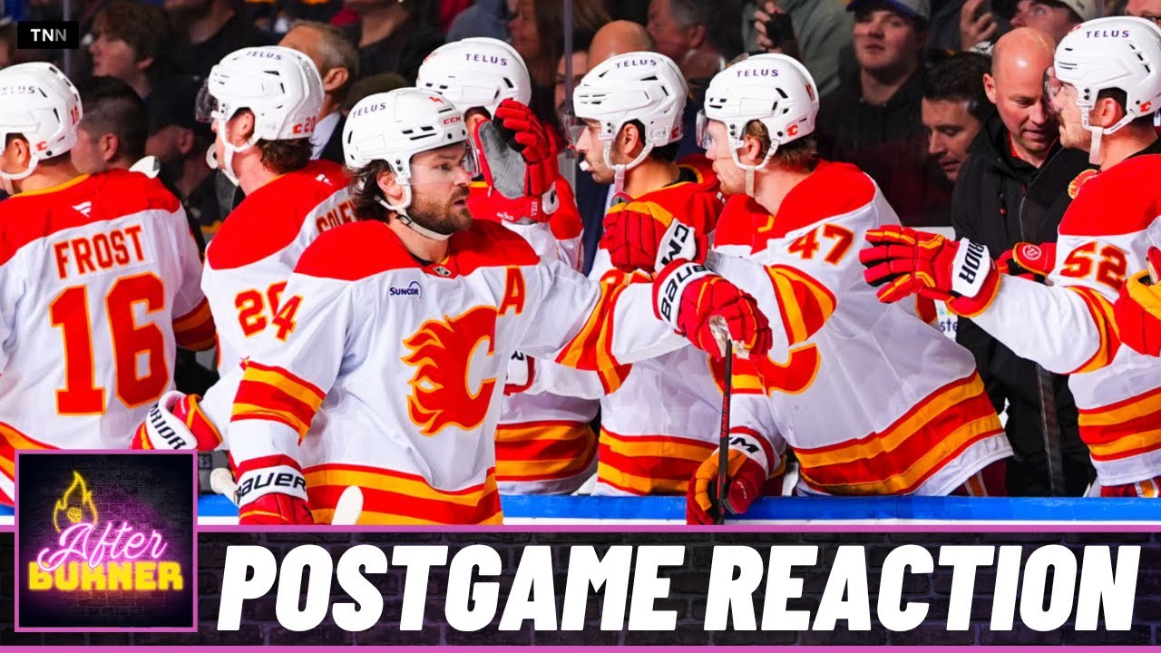 Flames @ Sabres Postgame Reaction | FN After Burner - Game 22