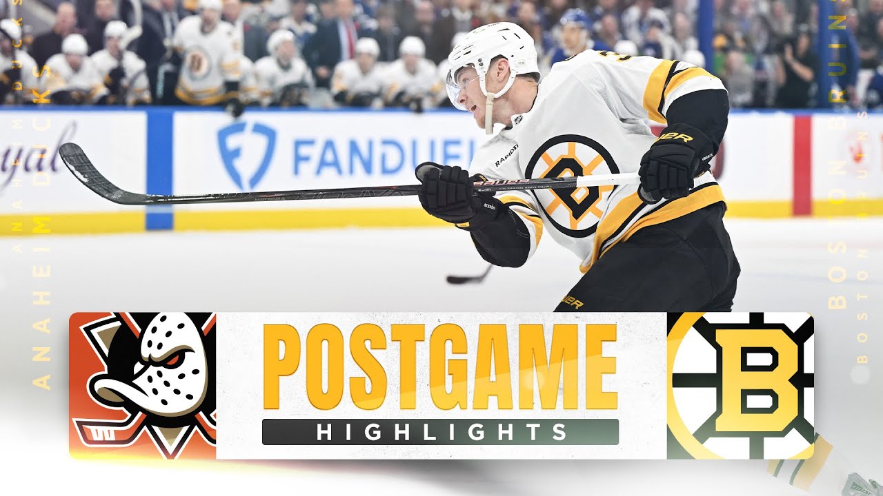 CONDENSED GAME: Boston Bruins vs. Anaheim Ducks - 11/19/2025