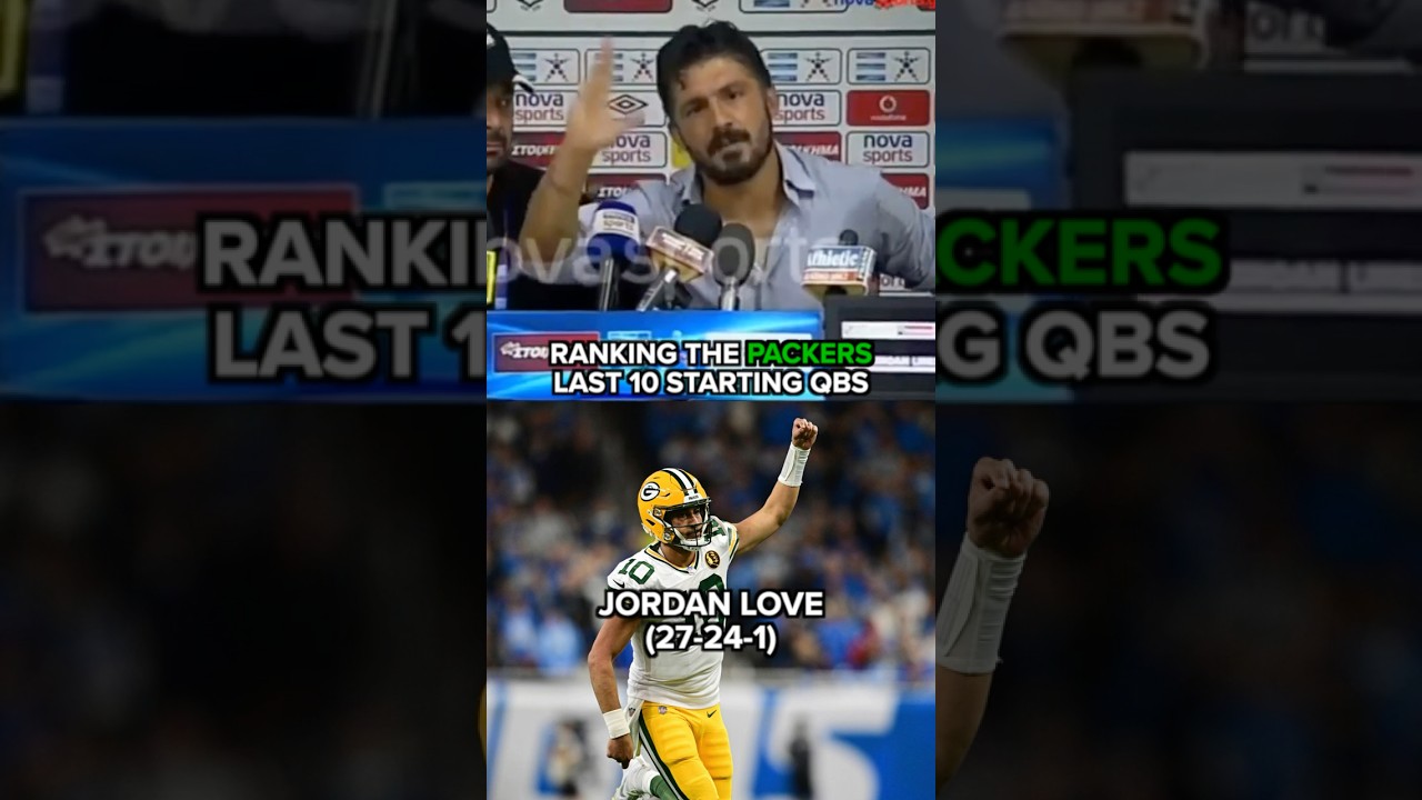 Last 10 Green Bay Packers QB Rankings #packers #nfl #fantasyfootball #nflfootball #greenbaypackers