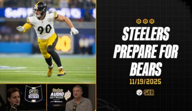 Steelers Prepare For Bears | SNR Drive (Nov.19) | Pittsburgh Steelers