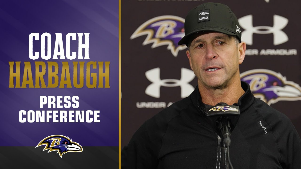 John Harbaugh: 'Tavius Robinson Is Right on Schedule' | Baltimore Ravens