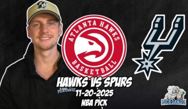 Atlanta Hawks vs San Antonio Spurs 11/20/25 NBA Free Picks & Prediction | NBA Betting Tips
