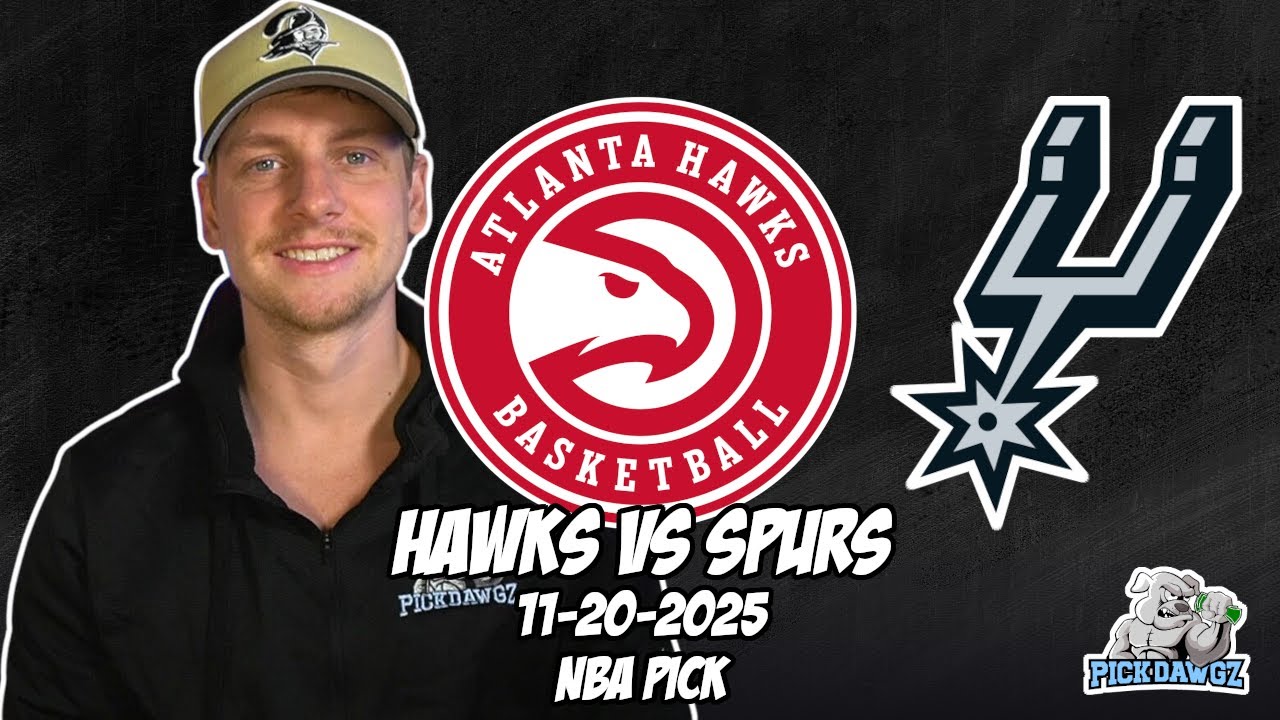 Atlanta Hawks vs San Antonio Spurs 11/20/25 NBA Free Picks & Prediction | NBA Betting Tips