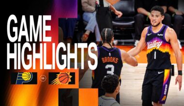 The Phoenix Suns win their fifth straight game with a 133-98 over the Indiana Pacers