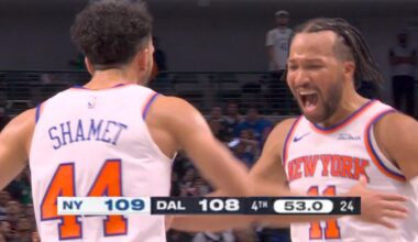 Final 5:44 WILD ENDING Knicks vs Mavericks | November 19, 2025
