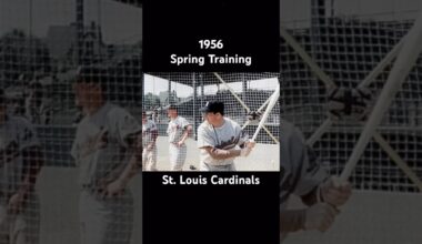 1956 St. Louis Cardinals Spring Training Footage #baseball #history