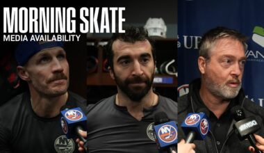 New York Islanders Pregame Availability | NYI at DET (11/20/25)
