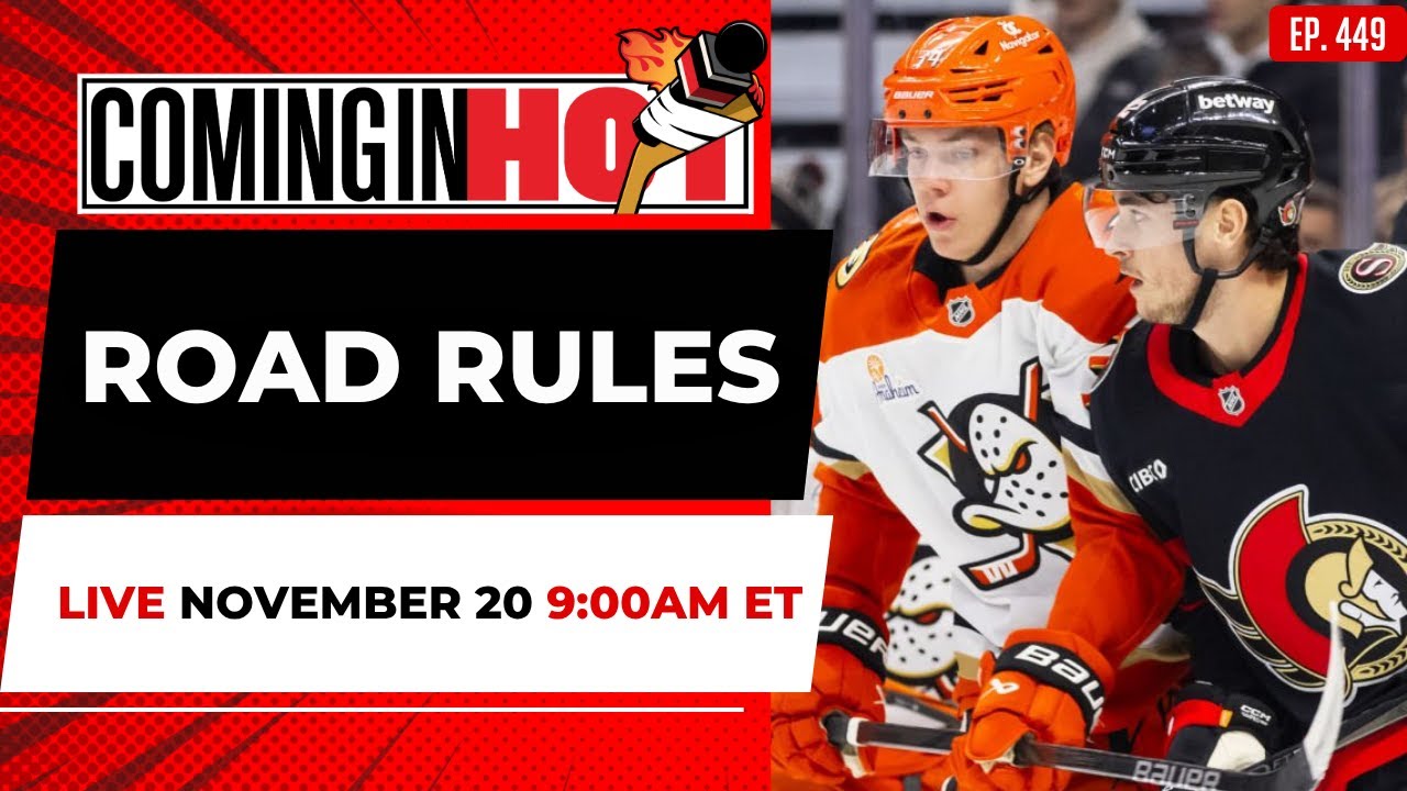 Duck hunting season! 🦆Sens are westward bound, Amadio-Pinto-Giroux lead by example, Brady back soon?