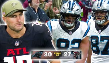 WHAT A GAME! OVERTIME THRILLER IN ATLANTA | Panthers vs Falcons Week 11