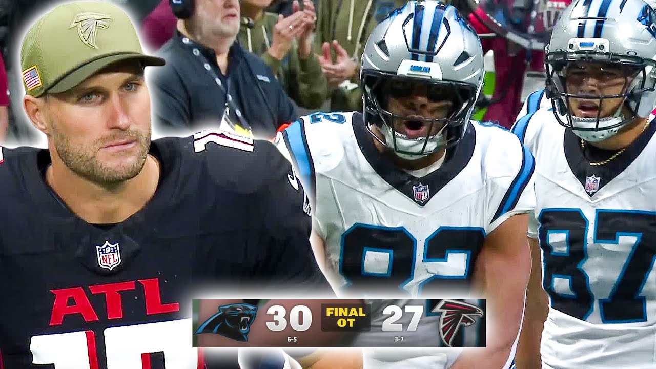 WHAT A GAME! OVERTIME THRILLER IN ATLANTA | Panthers vs Falcons Week 11