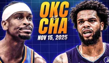 Oklahoma City Thunder vs Charlotte Hornets - FULL GAME HIGHLIGHTS | November 15, 2025 NBA Season