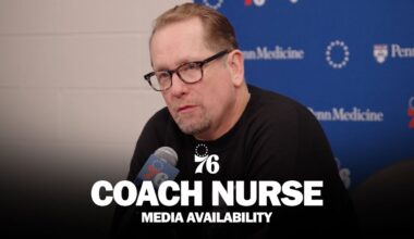 Philadelphia 76ers Postgame Media Availability 🎙️ | Coach Nurse | 11.19.25