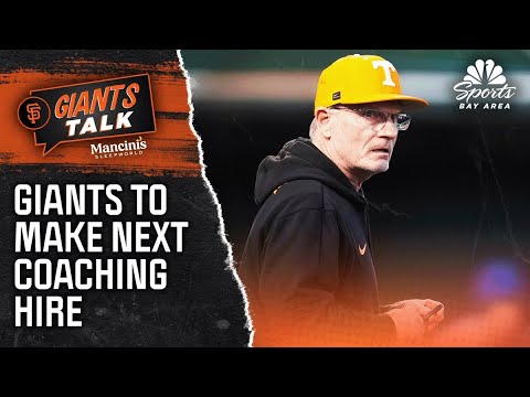 Giants set to hire Justin Meccage, Frank Anderson as coaching staff takes shape | NBCS Bay Area
